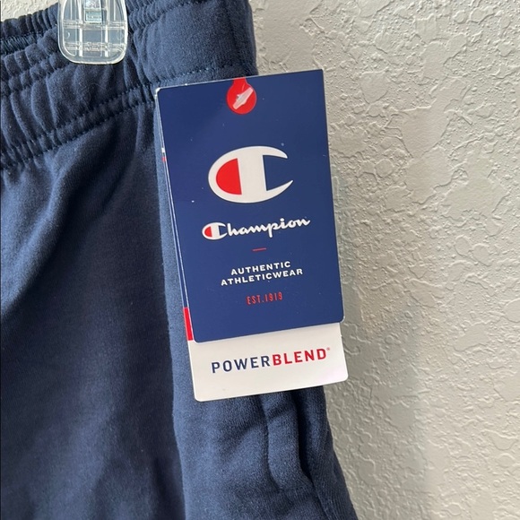 Champion Blue Cargo Shorts with Elastic Waistband - Picture 3 of 7